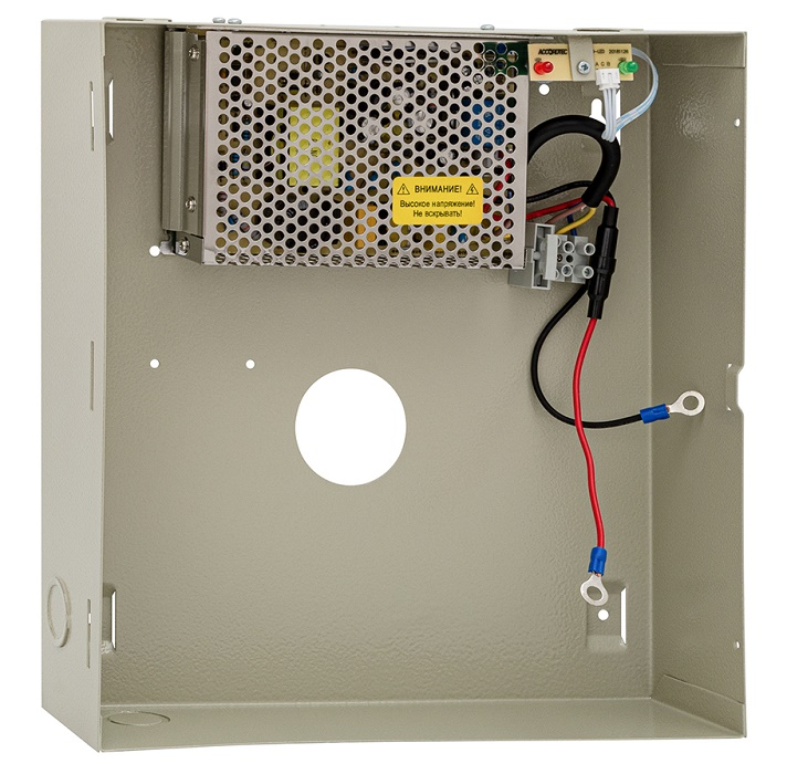 Блок бесперебойного питания в корпусе под АКБ 17 Ач. 13.6 ± 0.2 V, 8A (ном.). 288х298х78 мм.