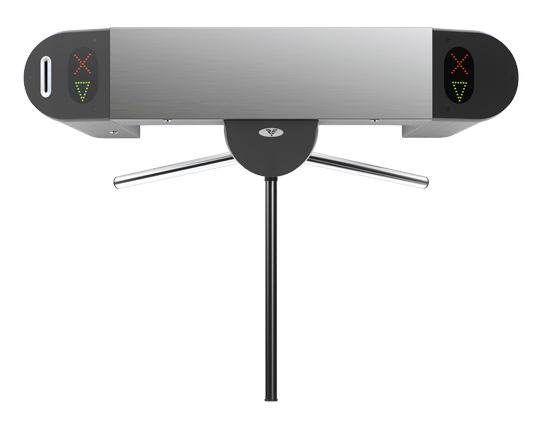 Турникет моторизованный с картоприемником, 2шт. считыватель Mifare