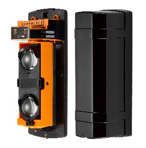 Извещатель охранный активный инфракрасный, 2-х лучевой, 100 м, мультиканальный.