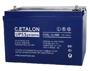 CHRL 12-100 - Аккумулятор 100 А/ч 12В, 330х171х220 мм, вес 29,3 кг Аккумулятор 100 А/ч 12В, 330х171х220 мм, вес 29,3 кг