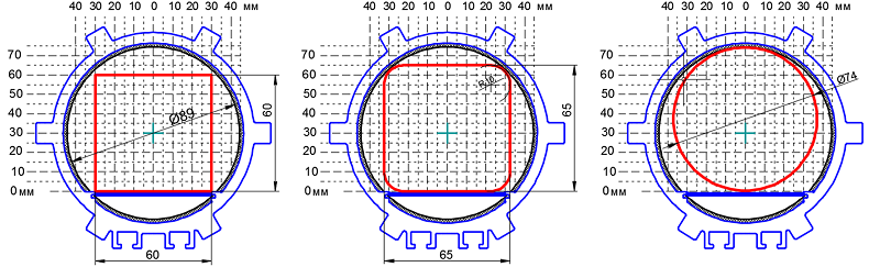 Взрывозащищенный термокожух из алюминиевого сплава, 1ЕхdIICТ5/Т6, IP66/IP68. Полезный внутренний объем 65х65х210 мм. Напряжение питания кожуха:&nbsp;&nbsp;24÷36 VDC/VAC. -60...+50°С. Подогрев, холодный старт, защита от переполюсовки и КЗ. Uпит камеры 12 VDC.
