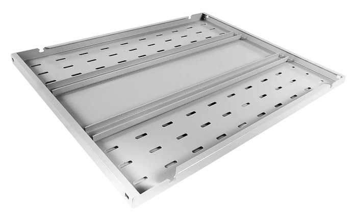 Полка усиленная для аккумуляторов, грузоподъемностью 200 кг, глубина 620 мм