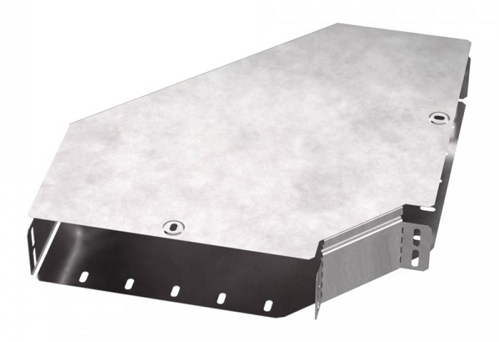 Угол горизонтальный 90 градусов с крышкой Стандарт 300х80