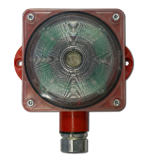 Оповещатель световой пожарный взрывозащищенный, рудничное исполнение, 12/24 В, IP67/IP66