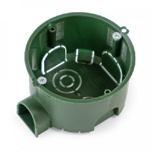 Коробка установочная безгалогенная (HF) 68х45 с саморезами (8шт/уп)