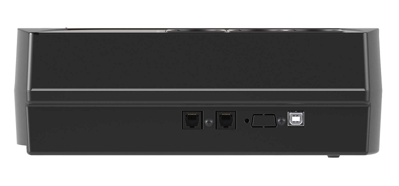 Линейно-интерактивный ИБП ДКС серии Info PDU, 600 ВА/360 Вт, 1/1, 6xSchuko,&nbsp;&nbsp;USB для зарядки (2), USB + RJ11, 1x7Aч