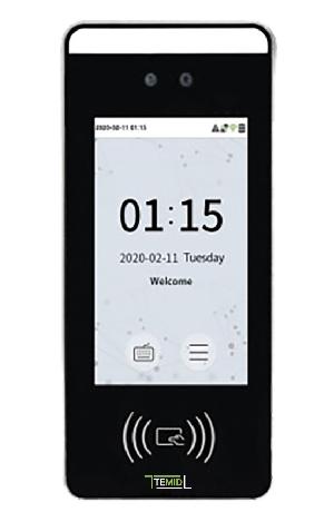 Биометрический терминал с идентификацией по лицу, картам EM-Marine и пин-коду. Дисплей: 5" LCD, камера: 2MP. Память: лиц 10 тыс., карт 10 тыс., журнала событий 200 тыс. Раб. темп.: -10...+45. Платформа: ZAM230. Питание: 12 В, 3 А. Wi-Fi.