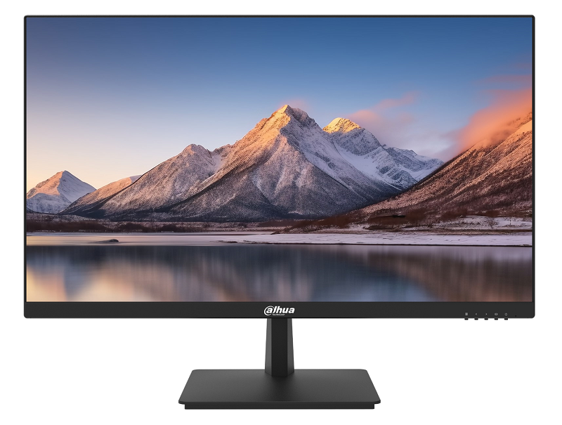 Монитор 27", тип матрицы VA, разрешение 1920х1080; яркость 250 кд/м2; контрастность 3000:1; время отклика 5 мс; частота обновления 100 Гц, угол обзор 178 °, интерфейсы: 1 HDMI, 1 VGA, 2 динамика, AC 100В-240В; VESA 75х75; вес 3,8 кг.