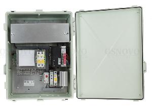 Уличный PoE коммутатор на 11 портов с термостабилизацией и резервным питанием (АКБ - 7Ач). Порты: 6 x FE (10/100Base-T) с PoE (до 30W) + 2 x FE (10/100Base-T) с PoE (до 60W) + 1 x GE (10/100/1000Base-T) + 2 x GE SFP (1000Base-X).