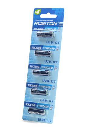 Батарейка 23A ROBITON STANDARD  (0% Hg) BL5 (Цена за 1 шт)