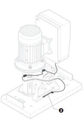 Кабель нагревательный со встроенным термостатом универсальный серии приводов FERNI, FAST, BX, BK, BY