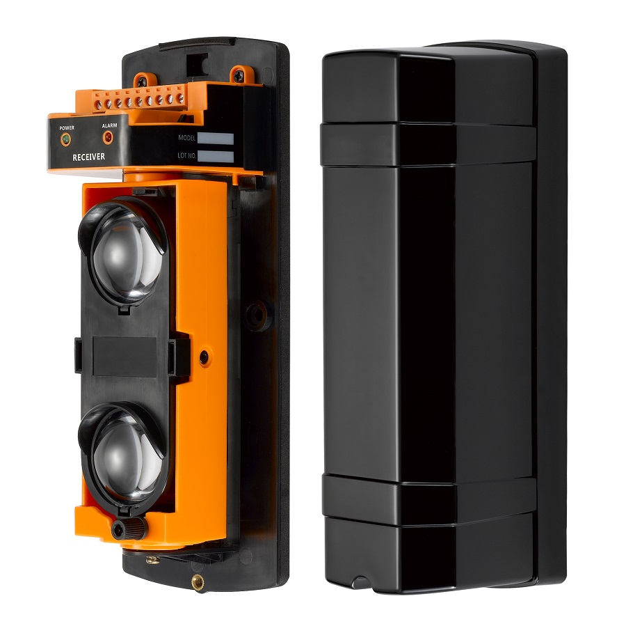 Извещатель охранный активный инфракрасный, 2-х лучевой, 100 м, мультиканальный.