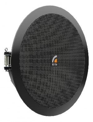 Потолочный громкоговоритель 6/3/1,5 Вт, черный