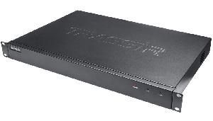 Сетевой видеорегистратор для IP-видеокамер под управлением TRASSIR (на базе ОС Linux). Регистрация и воспроизведение до 32 IP видеокамер (суммарный поток до 256 Мбит/сек).