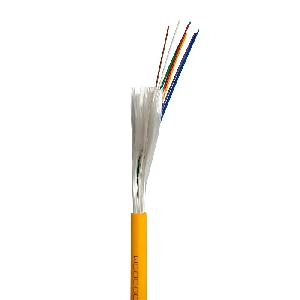 Кабель ВО распределительный, универсальный, 8x9/125 OS2 нг(А)-HF, плотный буфер, желтый