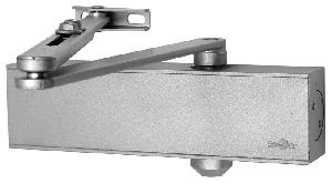 Доводчик двери c тягой EN 2-4, 30 - 85 кг, 1100 мм, 2-х скор., BC тормоз открывания, SL - алюм