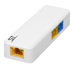 Удлинитель Fast Ethernet с передачей РоЕ; расстояние 100м; вход 1хRJ-45 с РоЕ 802.3 af/at/bt 60 Вт, выход1 1хRJ-45 для подключения камеры до 30Вт, IEEE 802.3af/at, выход2 1хRJ-45 для подключения камеры до 60В, IEEE 802.3af/at/bt; -45...+60, 82×52×23 мм.