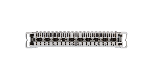 Плинт 10 пар, Кат.3 (Класс C), 16МГц, контакты типа KRONE, неразмыкаемый, мар