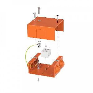 Коробка металлическая огнестойкая 70-0240-FR10.0-2 Е15-Е120 80х80х35