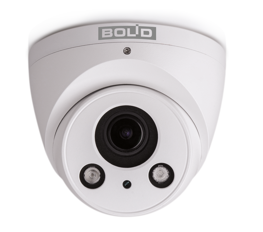 Купольная Eyeball  видеокамера  3 Мп, 1/3'' КМОП; вариофокальный объектив 2,7-12 мм; H.264
