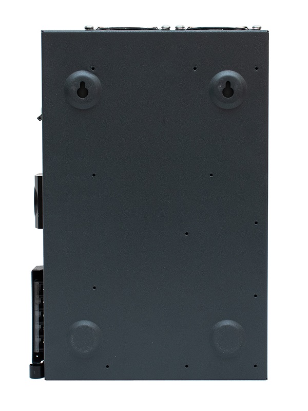 Стабилизатор переменного напряжения инверторный (с двойным преобразованием) однофазный, чистая синусоида; P-нагр.3.5 кВА/2.75 кВт, U-вх.165…310 В, U-вых.220…230 В (с шагом 1 В), I-вых.15.9 A; IP20, t-раб. +5…+40°C, 205х370х103 мм