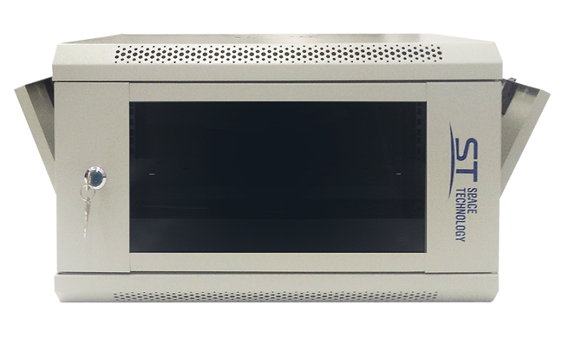 Настенный шкаф 19, 6U, Тип двери: Стеклянная с ударопрочным тонированным стеклом, Высота: 300 мм, Глубина: 400 мм, Ширина: 530 мм, Статическая нагрузка: 90 (стена), 300 (опоры) кг, Цвет: Серый, IP20, Климатическое исполнение: УЗ, 1 полка в комплекте