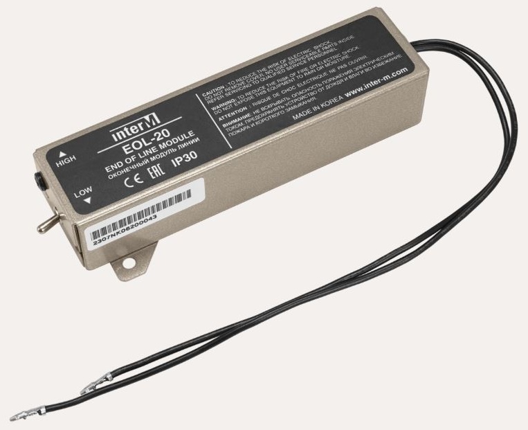 Оконечный модуль контроля трансляционных линий