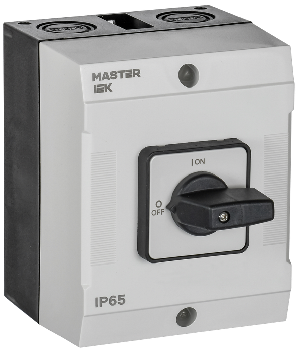 Переключатель кулачковый в боксе стандартная рукоятка 25А сх. 10 MASTER IEK
