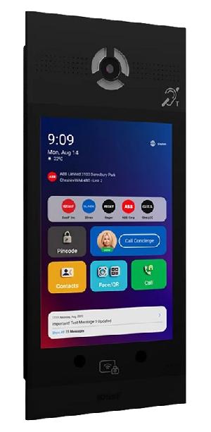 Вызывная видеопанель многоабонентская. Android 6. Цифровая IP камера: 2.0 Мп.&nbsp;&nbsp;Угол обзора 110°. 10“ IPS экран с подсветкой и подогревом. Встроенное реле. Поддержка технологии «UKEY»: считывание карт, брелоков и мобильных идентификаторов по стандартам&nbsp;&nbsp;EM-Marin, Mifare® Plus и Mifare® Classic, Bluetooth, NFC. 3D идентификация по распознаванию лиц — 10 000 лиц. Память до 60 000 идентификаторов (ключей).&nbsp;&nbsp;IP65. -40 до +65 °C. Врезной монтаж. Накладной монтаж - опционально (кронштейн BR-AA14). Питание: +12В, POE+ IEEE 802.3at. Поддержка SIP P2P, Выход Wiegand 26, 32, 34, 37, 40, 42, 56, 58, 64 бит, NFC, Bluetooth, RS485. Сенсорные кнопки. 400х180х45 мм. Датчик приближения. Открытый API, поддержка ПО Link. Интерфейс для подключения индукционной петли для людей со слуховыми аппаратами.