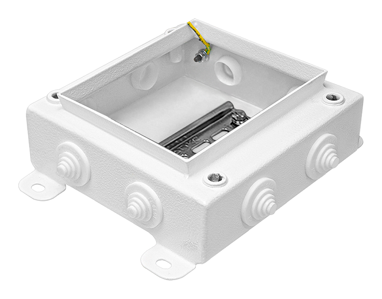 Коробка монтажная общепромышленные, оцинкованная сталь 1,2мм, IP55, 150х150х62 мм