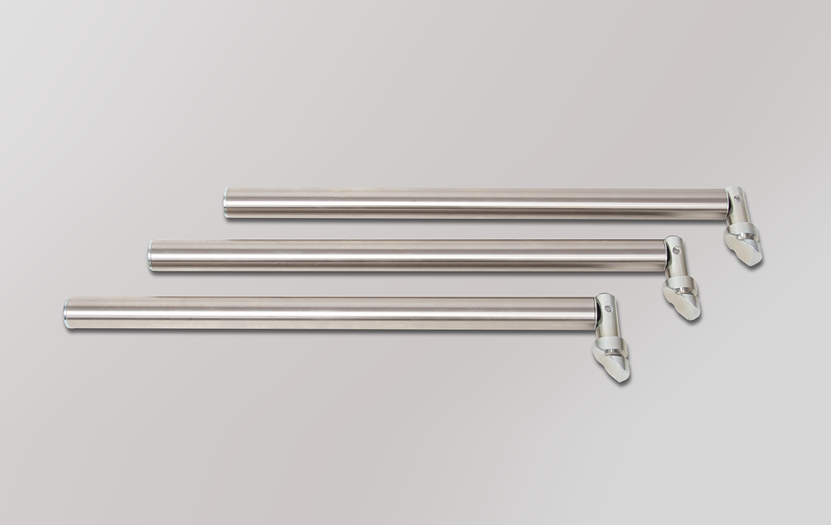 Преграждающие планки Антипаника из шлифованной нержавеющей стали (3 шт., для серии STR)