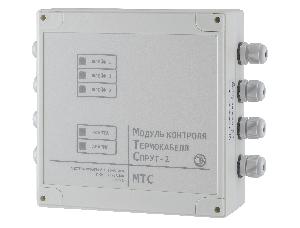 Модуль контроля термокабеля, пороговый, на 1 шлейф, длина шлейфа до 3км, поддерживает работу с любыми термокабелями, Выходы Пожар (один на шлейф) и Авария, световая сигнализация