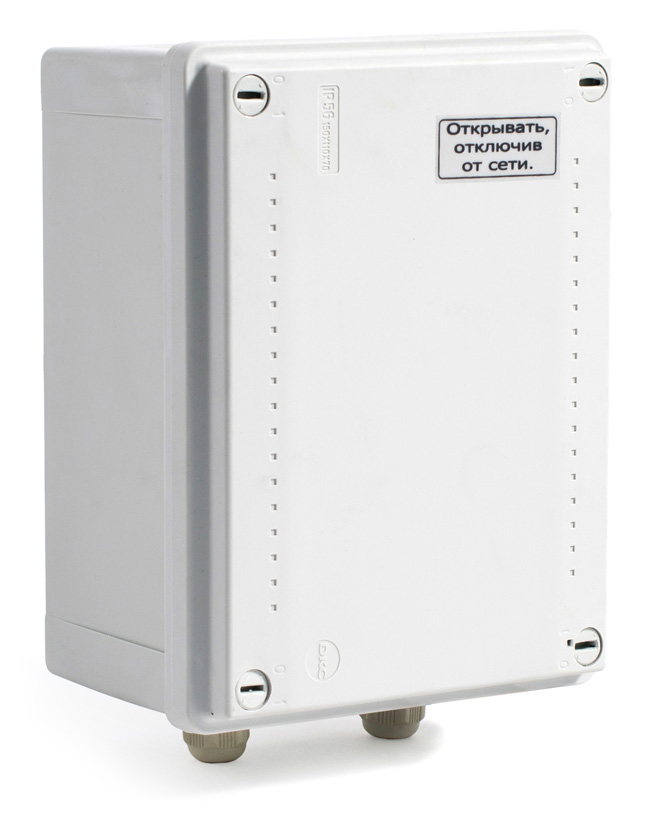 24 В переменного напряжения; трансформаторный; номинальный ток выхода 2А; защита выходов от КЗ и перенапряжения; световая индикация; уличного исполнения; IP56; t-раб.-40…+50°С; 181х124,5х87 мм.&nbsp;&nbsp;