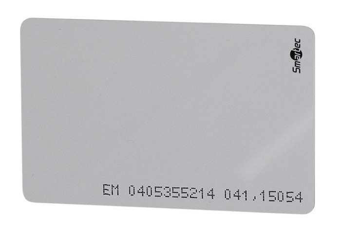 Проксимити карта EmMarin-совместимая, увеличенное расстояние считывания, ISO формат, 86х54х1мм.