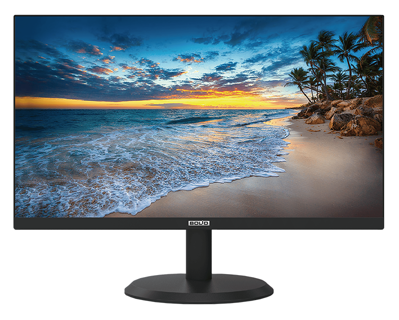 Монитор видеонаблюдения 21.5", 1920x1080 пикселей, углы обзора 178°/178°, 1 HDMI, 1 VGA, аудиовход 1