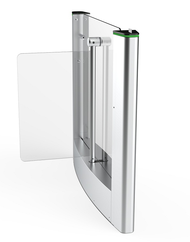 Турникет Quick Line крайний модуль со встроенным считывателем с картоприемником на 900, EM-Marine