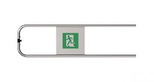 Створка калитки антипаника К12 (Ø32 L=1240 мм)