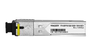 SFP модуль одномодовый, 1 порт SC, скорость передачи данных 1,25Гбит/c, длина волны 1550-1310, дальность передачи данных 3км. -40°С...80°С. 65х14х13. Поддержка - DDM