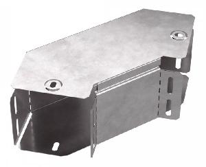 Угол горизонтальный 90 градусов с крышкой Стандарт 100х100