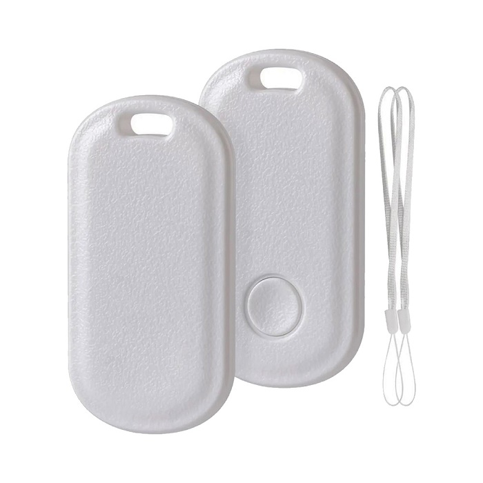 PW-Tag L1 W - Брелок-идентификатор BLE, овальный, с кнопкой, цвет корпуса белый. Брелок-идентификатор BLE, овальный, с кнопкой, цвет корпуса белый.