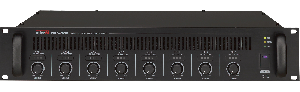 Восьмиканальный трансляционный цифровой усилитель мощности, 8х50 Вт (100 В), 8х60 Вт (4 Ом), 8х30 Вт (8 Ом)