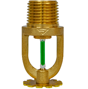 Спринклер общего назначения, вниз, колба 5мм, бронза, температура 57°С, К-фактор 57<br />
