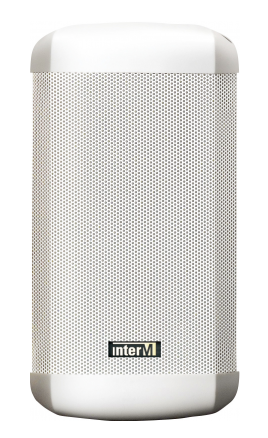 Громкоговоритель колонного типа, 10 Вт, 87 дБ, 140-15600 Гц, светло-серый