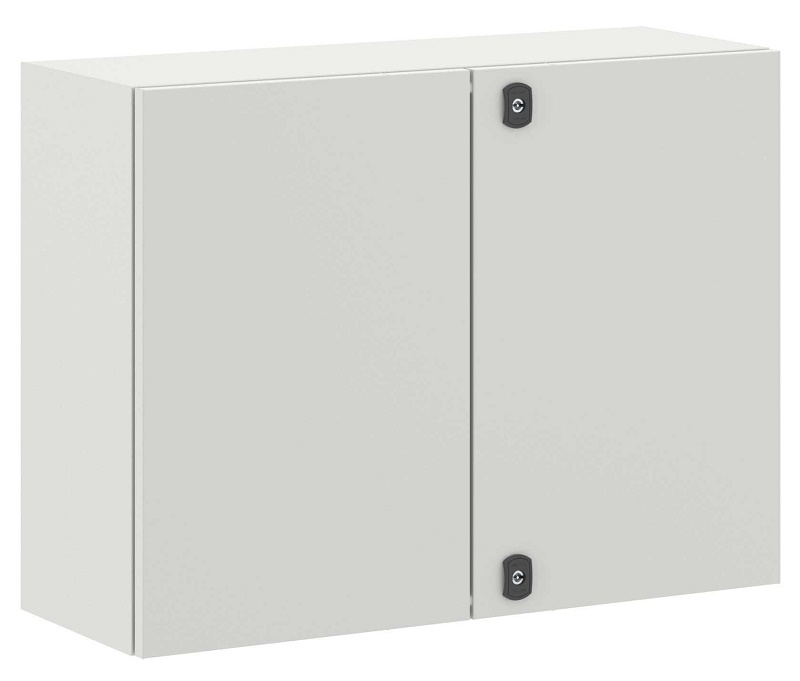 Корпус навесной STE с монтажной платой, двухдверный, 600x800x300 мм, IP55
