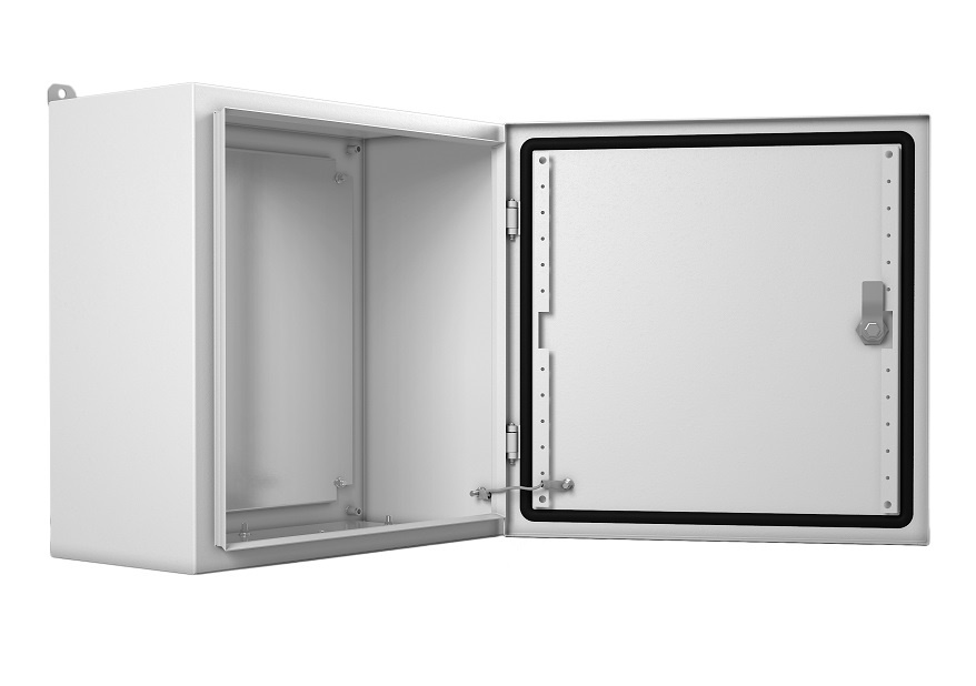 Электротехнический распределительный шкаф IP66 навесной (В500 × Ш400 × Г210) EMW c одной дверью