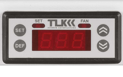 Вентиляторный блок TLK для настенных шкафов серии TWC и TWA, 2 вентилятора с терморегулятором и датчиком, без шнура питания, серый