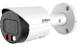 Уличная цилиндрическая IP-видеокамера Full-color с ИИ, 8Мп; 1/2.7”; объектив 2.8мм; WDR(120дБ); 0.008лк@F1.6; H.265+, H.265, H.264+, H.264, MJPEG; 2 потока до 8Мп@20к/с; видеоаналитика: SMD Plus (Умная детекция движения), охрана периметра; ИК-подсветка до 30м, LED-подсветка до 30м; встроенный микрофон; MicroSD до 256Гбайт; IP67; 12В(DC), PoE; корпус: металл