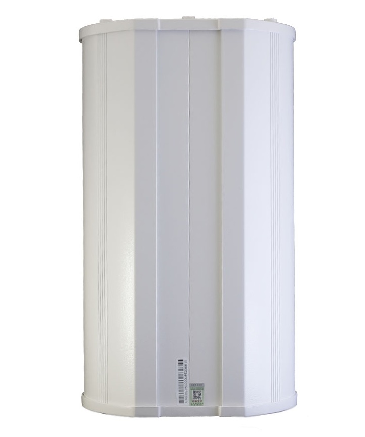 Двухполосная всепогодная звуковая колонна&nbsp;&nbsp;40 Вт\100В Динамик 1х8" + 1х1". 80-16 000 Гц. 250х430х230 мм. 8,5 кг. Цвет белый.