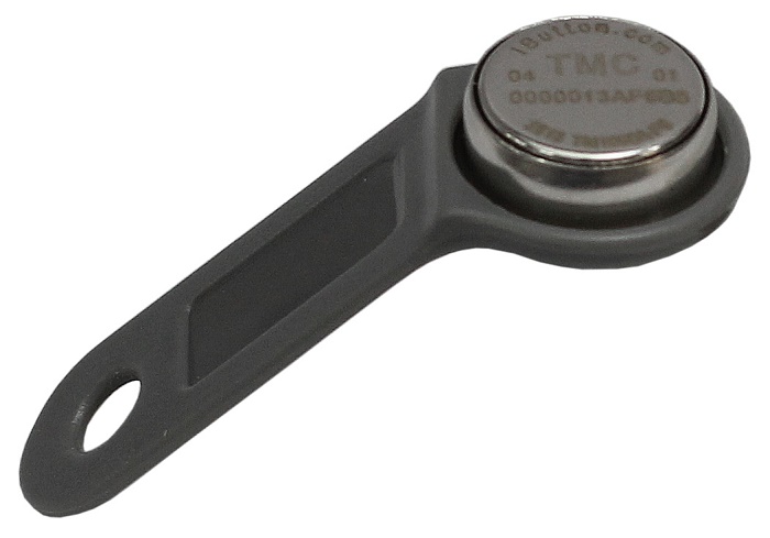 Идентификатор iButton, серый, 55х20 мм.