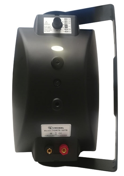 Настенный 2-х полосный громкоговоритель мониторного типа. Мощность 30 Вт/100в&nbsp;&nbsp; 90-20 000Гц, Режимы подключения 30 Вт -15Вт -7,5Вт -3,75Вт - 8 Ом, 178x255х155мм, 2,7кг, цвет - черный